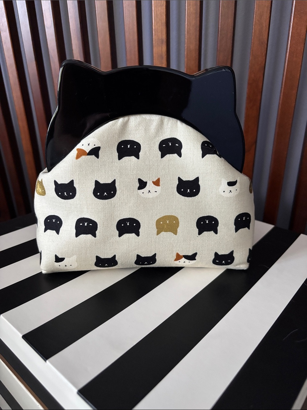 Boejack Designs Cat clutch bag
